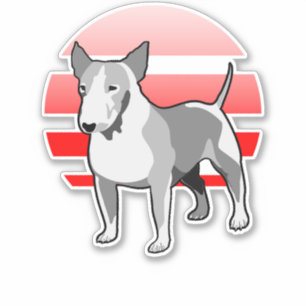 Pegatina Bull Terrier