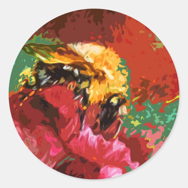 Pegatina Bumble Bee (Anverso)