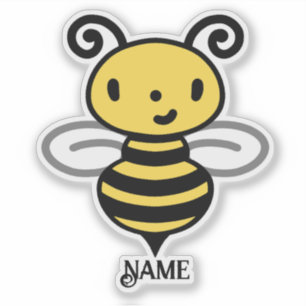 Pegatina Bumble Bee Personalizado