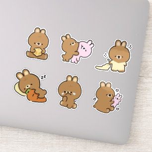 Pegatina Bunny Doodle