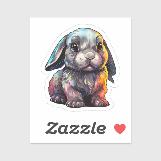 Pegatina BUNNY. #Part1 / Sticker #9 (Hoja)