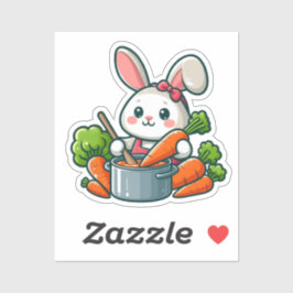 Pegatina BUNNY. #Part2 / Sticker (bunny is coocking) #11