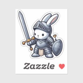 Pegatina BUNNY. #Part2 / Sticker (bunny knight) #15