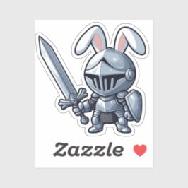 Pegatina BUNNY. #Part2 / Sticker (bunny knight) #16