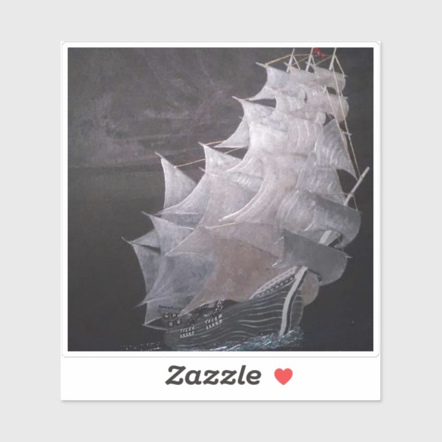 Pegatina Buque de gasa (Hoja)