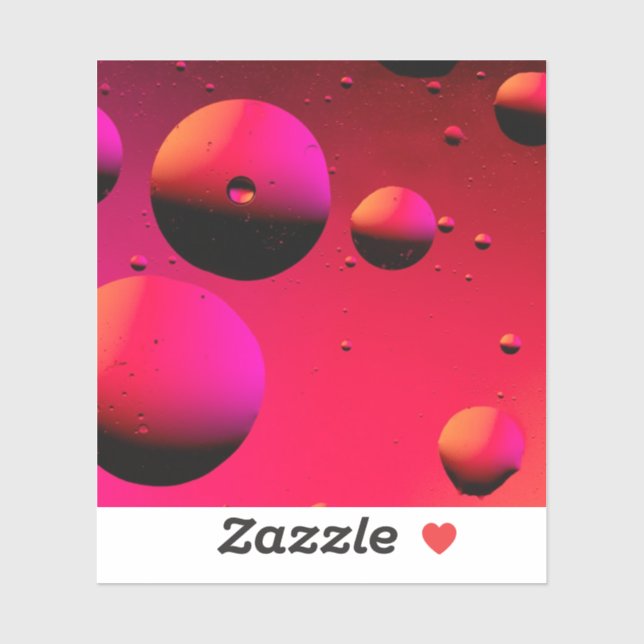 Pegatina burbuja (Hoja)