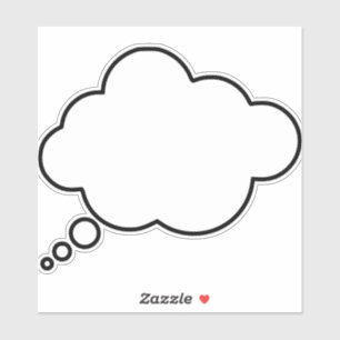 Pegatina burbuja de globos-discurso