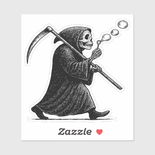 Pegatina Burbujas de paro de barro (Hoja)