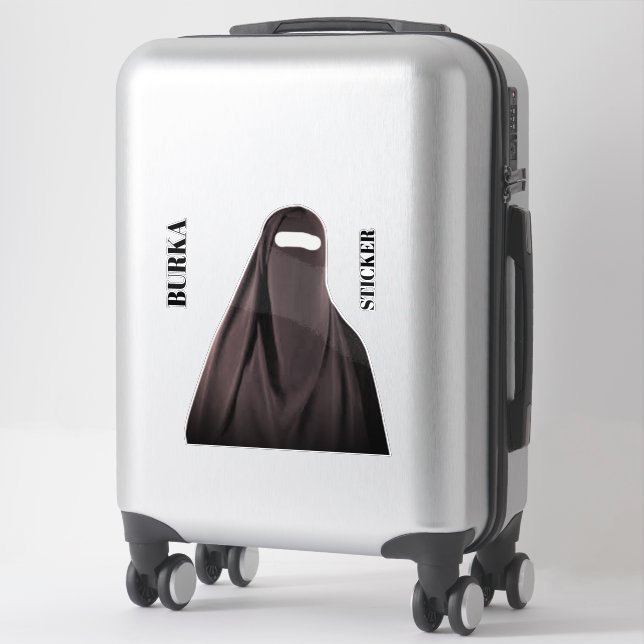 PEGATINA BURKA  (Maleta)