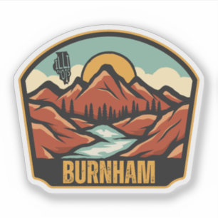 Pegatina Burnham, Illinois