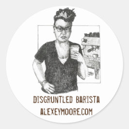 Pegatina Burnt Bradley