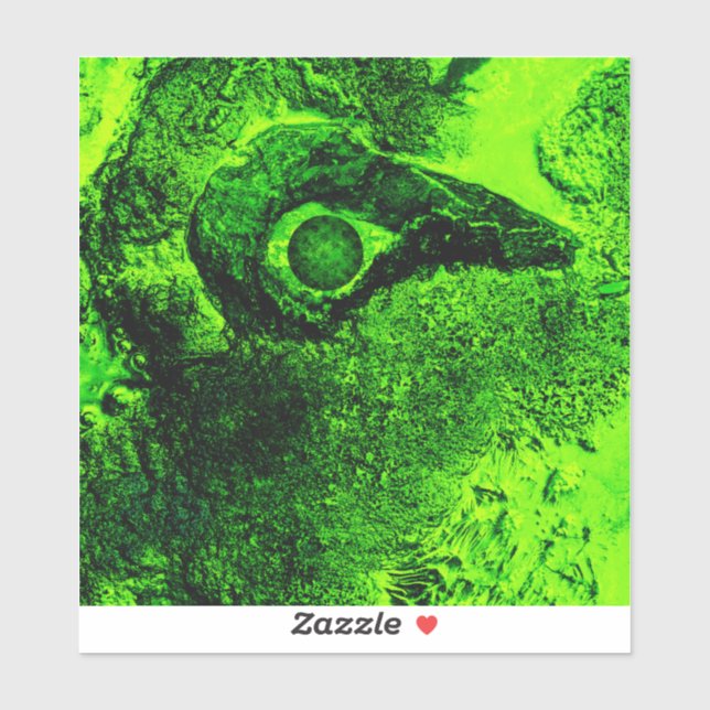 Pegatina buscando verde (Hoja)