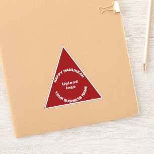 Pegatina Business Hanukkah Saludo en Red Triangle Vinyl