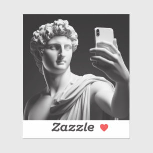 Pegatina Busto de mármol