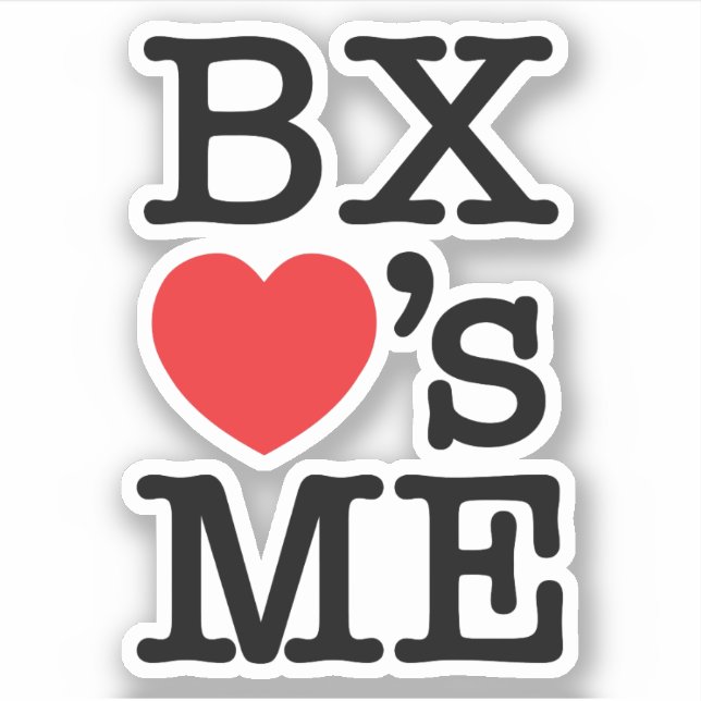 Pegatina BX Verde soy yo (Anverso)