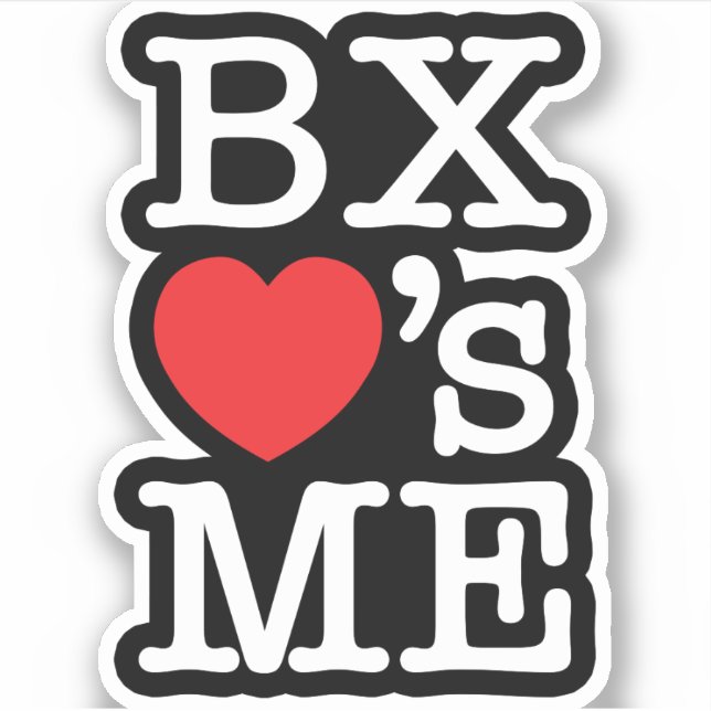 Pegatina BX Verde soy yo (Anverso)