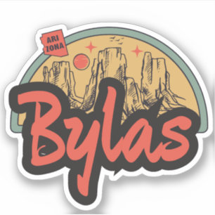 Pegatina Bylas, Arizona