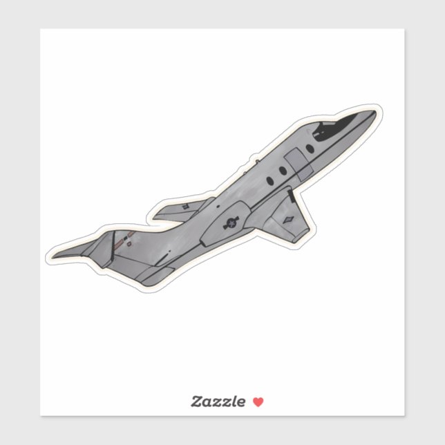 Pegatina C-37, Aeronaves de Transporte VIP (Hoja)