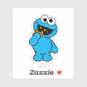 Pegatina C es para Cookie Monster   Añadir su nombre
