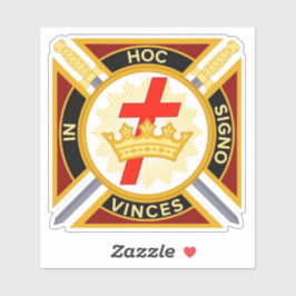 Pegatina Caballeros Templarios