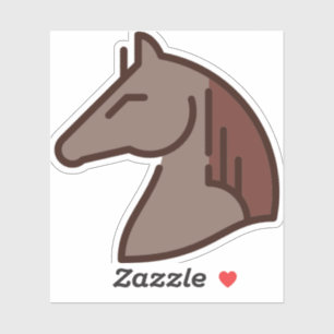Pegatina caballo