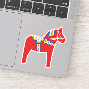 Pegatina Caballo Dala escandinavo