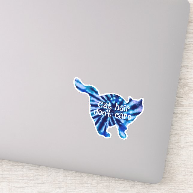 Pegatina Cabello de gato (Detalle)