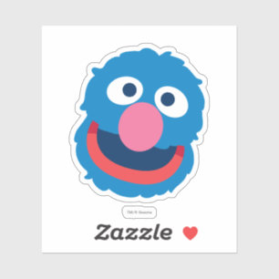 Pegatina Cabeza de Grover