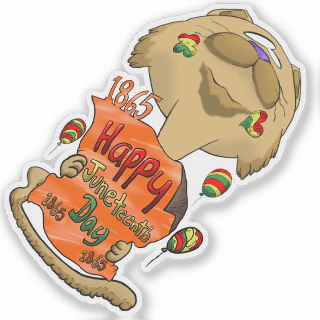 Pegatina Cabeza grande Junetdecigon Cat (Anverso)