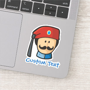 Pegatina Cabeza Tsolias