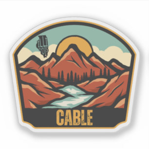 Pegatina Cable, Illinois