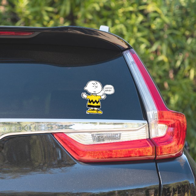 Pegatina Cacahuetes | Buen dolor Charlie Brown (Lado del coche)