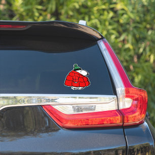 Pegatina Cacahuetes   Chaqueta Snoopy Red Puffer