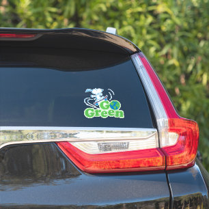 Pegatina Cacahuetes   Snoopy Go Green Skate Board