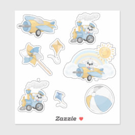 Pegatina Cachorro de nacimiento de pipa