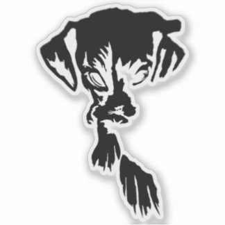 Pegatina Cachorro X Amor 3