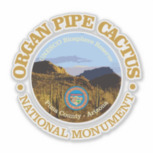 Pegatina Cactus de tubería de órganos (NM)