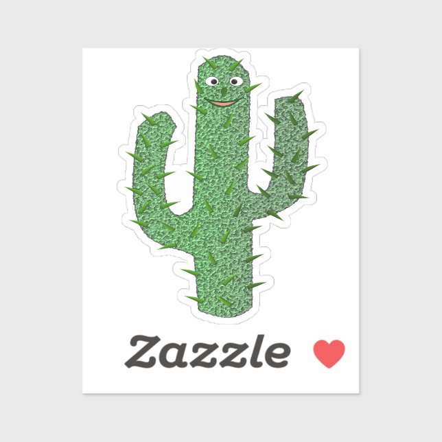 Pegatina Cactus Happy Day of the Dead (Hoja)
