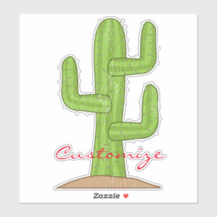 Pegatina Cactus Thunder_Cove del Saguaro
