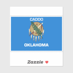 Pegatina Caddo Oklahoma