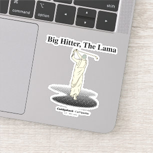 Pegatina Caddyshack   Big Hitter, El Lama