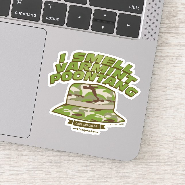 Pegatina Caddyshack | Varmint Poontang (Detalle)