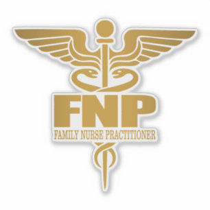 Pegatina Caduceo de oro (FNP)