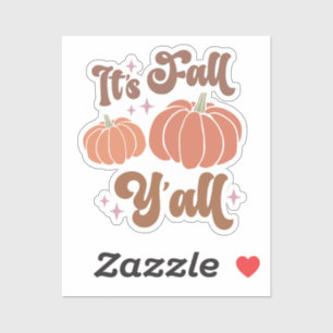 Pegatina Cae usted todo el retro groovy