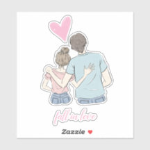 Caer en el amor Pareja con Personalizable
