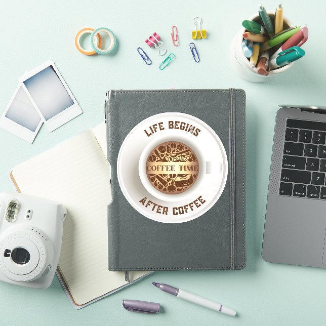 Pegatina Café (Funda para iPad)