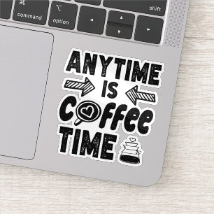 Pegatina Café Café Caffeine Lover Guay Presente