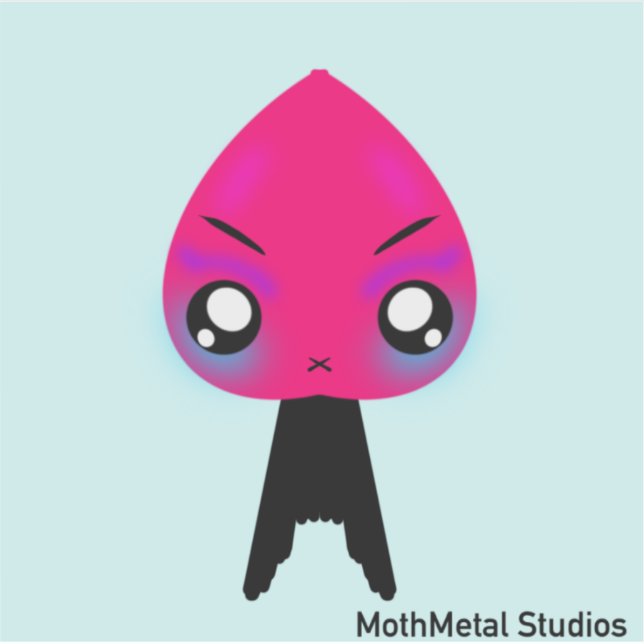 Pegatina Café de fruta - Zuzu (Anverso)