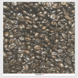 Pegatina Café frijol