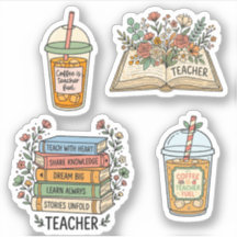 Café, Libros y Flores Estética para Maestros |